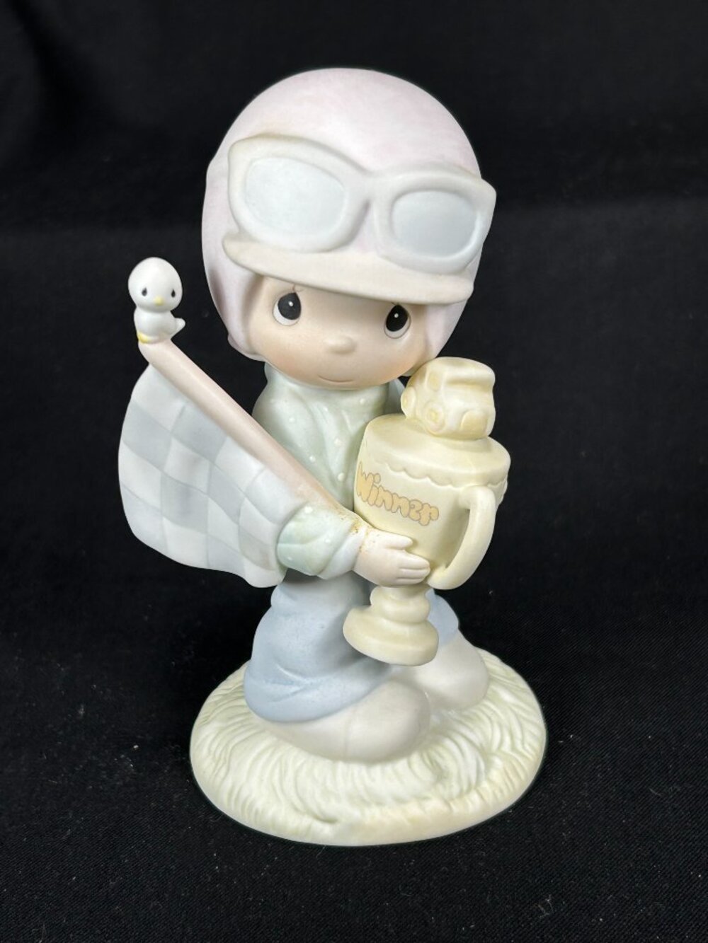 Precious Moments Trust In The Lord To The Finish figurine